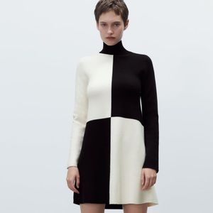 NWT Colorblock Knit Dress